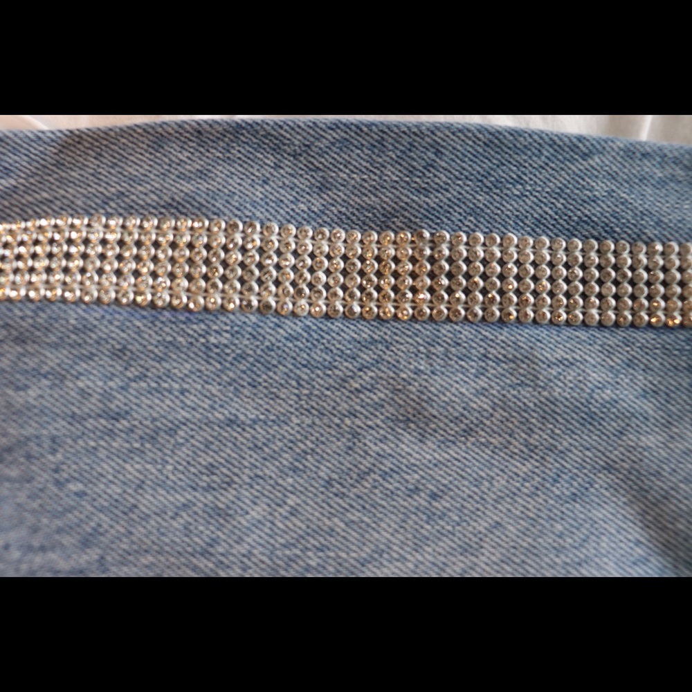 Levi’s women’s trucker jacket /embellished sleeves - Picture 14 of 15